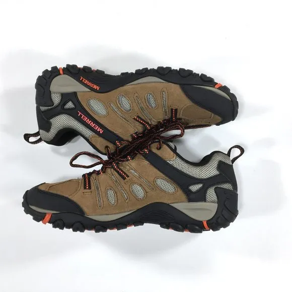 Merrell Crosslander Vent Low Hiking Shoes Mens Size 10 Otter Brown J362583C
