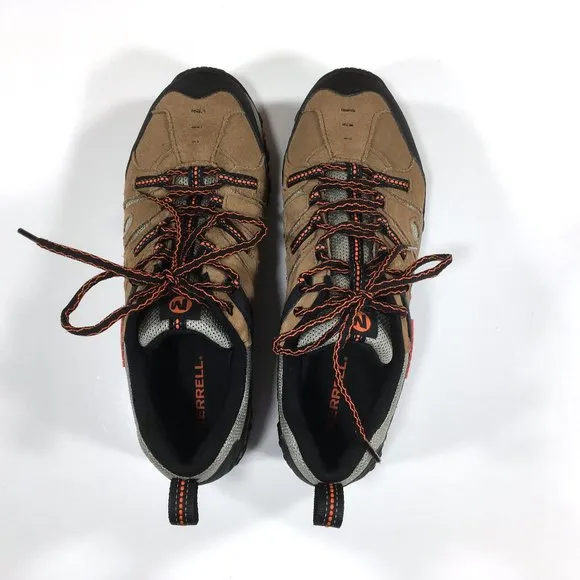 Merrell Crosslander Vent Low Hiking Shoes Mens Size 10 Otter Brown J362583C