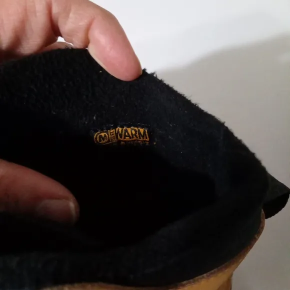 Merrell Kids' Tan and Black Winter Boots