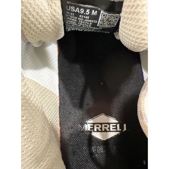 Merrell Mens Moab Flight Carbon Fiber J005232 Gray Sneaker Shoes Size 9.5 M