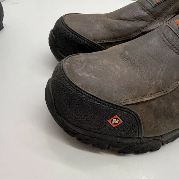 Merrell Moab Rover Moc Mens 11 Wide Slip On Work Shoes Safety Toe Slip Resistant