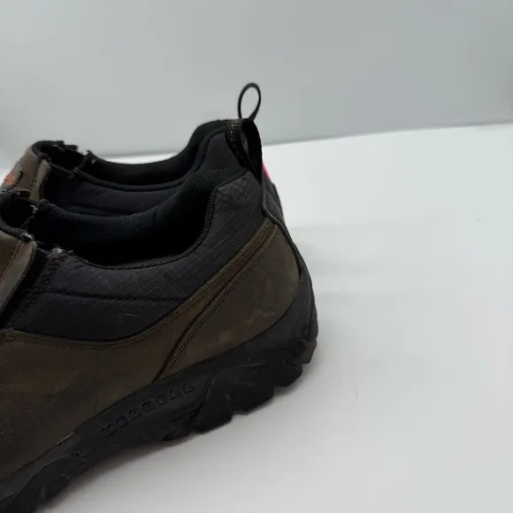 Merrell Moab Rover Moc Mens 11 Wide Slip On Work Shoes Safety Toe Slip Resistant