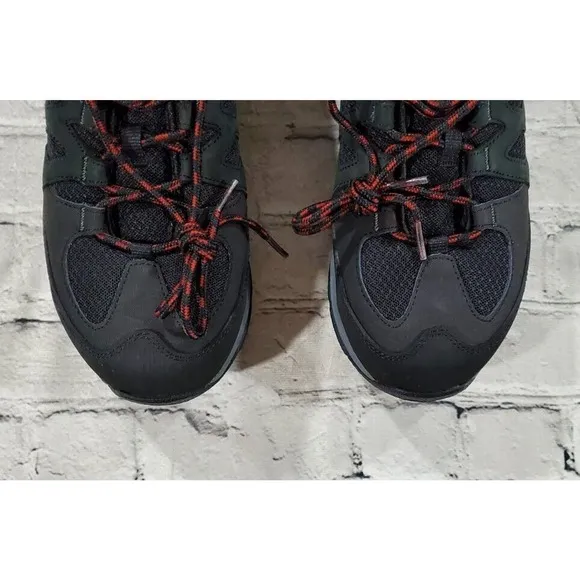 Merrell Siren Alloy Safety Toe Slip Resist Black Nubuck Work Shoes WOMENS SZ 6.5
