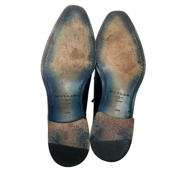 Mezlan Enterprise Dress Shoes Blue Size 13