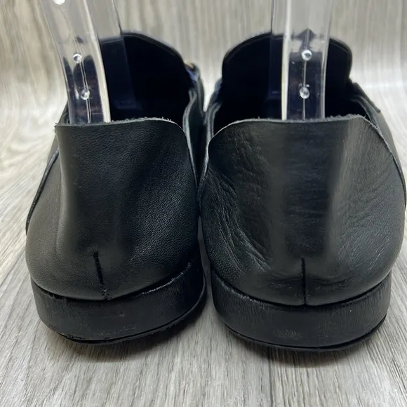 Mezlan Nappa Collapsible Heel Slippers Black