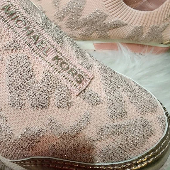 MICHAEL Michael Kors Girls' Allie Sock Slip-On Sneakers new