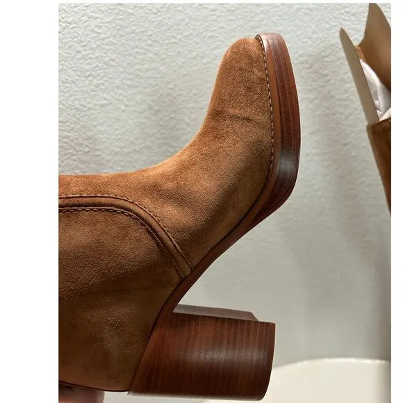 MICHAEL MICHAEL KORS New $280 Soft Camel Brown Suede Boot Size 10M