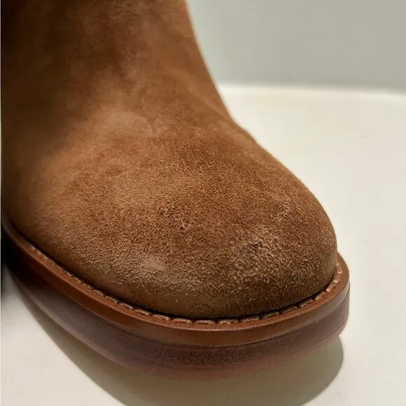 MICHAEL MICHAEL KORS New $280 Soft Camel Brown Suede Boot Size 10M