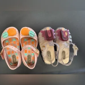 Mini Melissa Kids Sandals Bundle of 2!