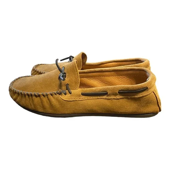 Minnetonka Men Classic‎ Moc Suede Slippers/Shoes sz12