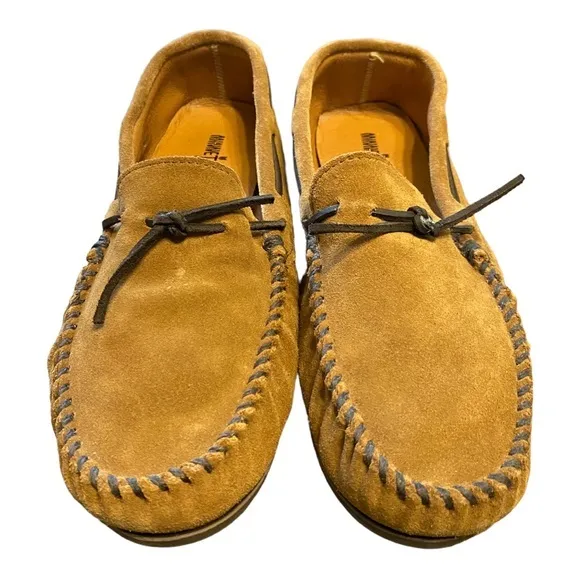 Minnetonka Men Classic‎ Moc Suede Slippers/Shoes sz12