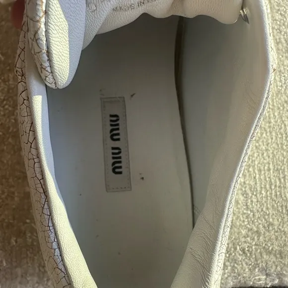 Miu Miu Women's White Sneakers