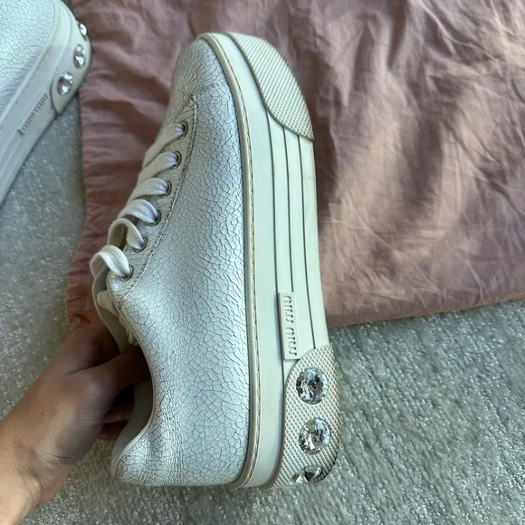 Miu Miu Women's White Sneakers