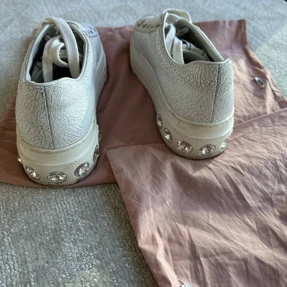Miu Miu Women's White Sneakers