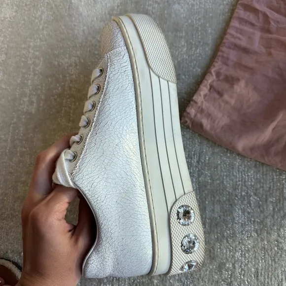 Miu Miu Women's White Sneakers