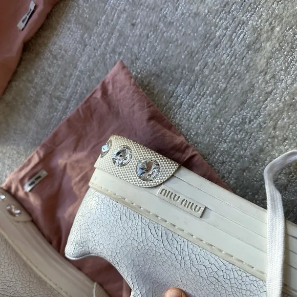 Miu Miu Women's White Sneakers