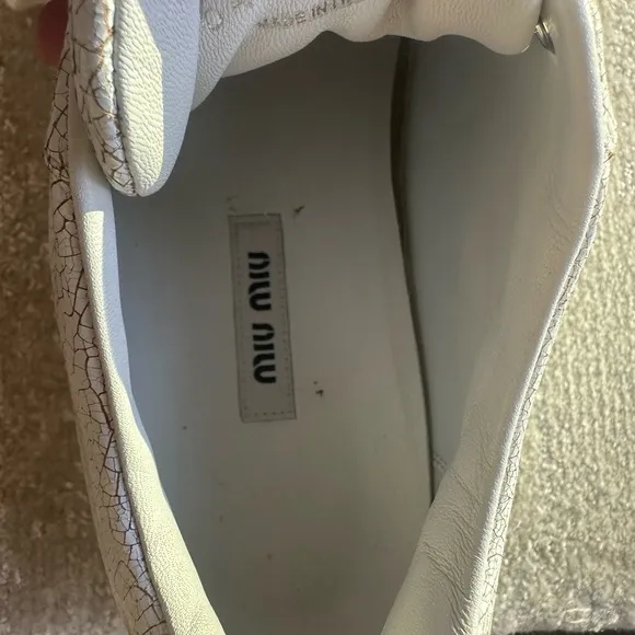 Miu Miu Women's White Sneakers