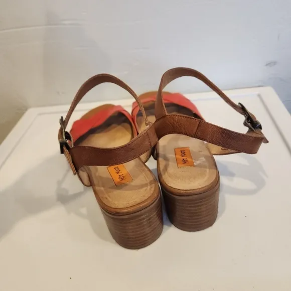 Miz Mooz red strappy sandals size 8.5