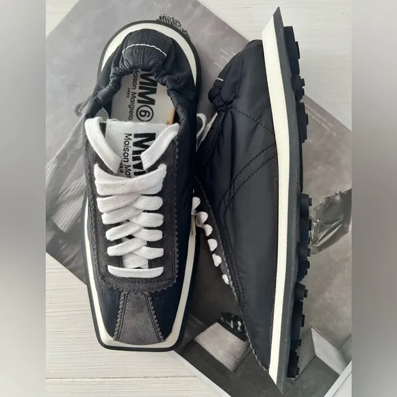 MM6 Maison Margiela women’s Black and Gray Sneakers