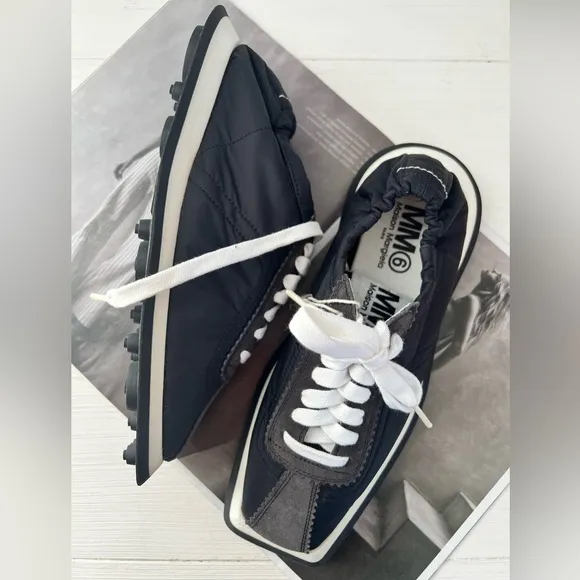 MM6 Maison Margiela women’s Black and Gray Sneakers