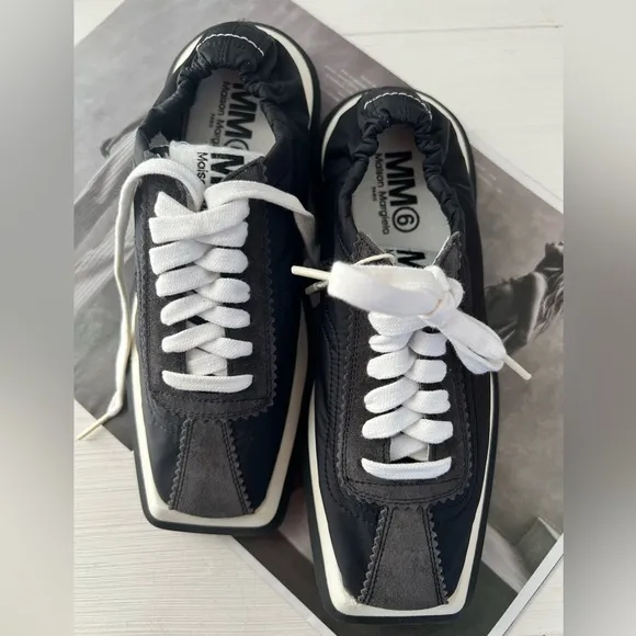 MM6 Maison Margiela women’s Black and Gray Sneakers