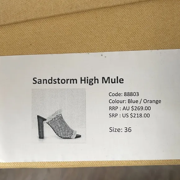 Mode Collective Sandstorm High Mule Sandals