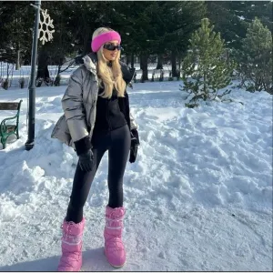 Moon Boot ICON PINK NYLON BOOTS