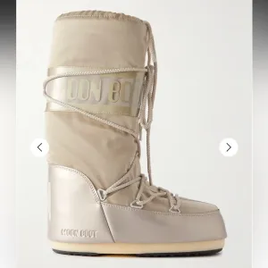 Moon Boot Tan Winter Rain Boots with Durable Sole
