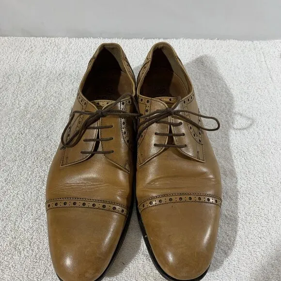 Moral Code Newton Cap Toe Oak Derby Dress Shoe Men’s 11 Oxfords