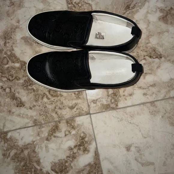 Mothers day special Gucci Black Slip-On Sneakers