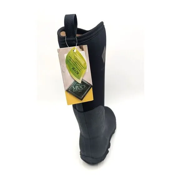 Muck Boots Adults Welly Black Unisex Slip On Edgewater II M8 W9