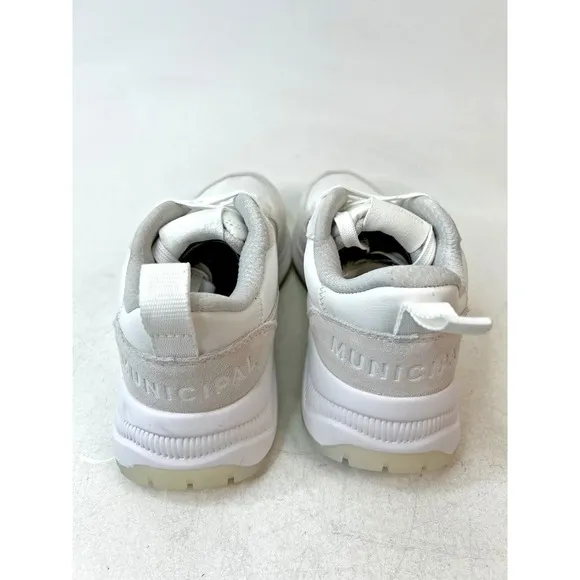 Municipal Origin White/White/White Shoes Sneakers Women's Size 8/8.5