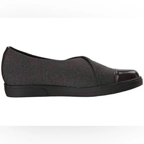 Munro Plum Grey Slip-on Loafer Size 7 BIN 16