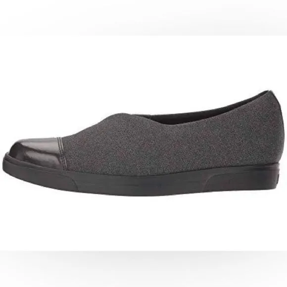 Munro Plum Grey Slip-on Loafer Size 7 BIN 16