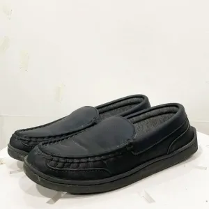 My Slippers Shoes Loafers Genuine Leather Womens Black Sz 8 MY PILLOW Co
