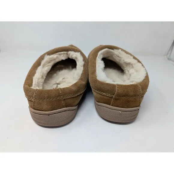 My Slippers Slip-on Clog Style House Shoes Chestnut Brown 74018-12 Men's Size 11
