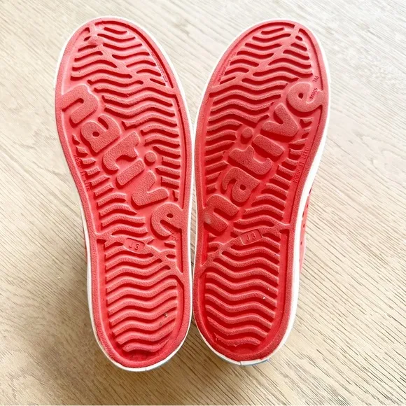 Native x Disney Minnie Mouse Red Jefferson Sneakers