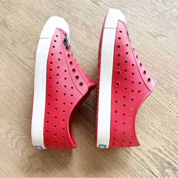 Native x Disney Minnie Mouse Red Jefferson Sneakers