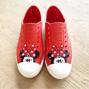 Native x Disney Minnie Mouse Red Jefferson Sneakers