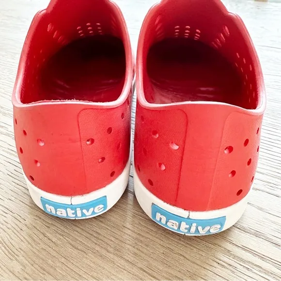 Native x Disney Minnie Mouse Red Jefferson Sneakers