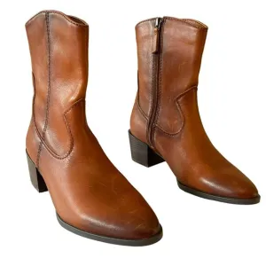 Naturalizer Brown Gaby Cowboy Boots Size 5.5 New