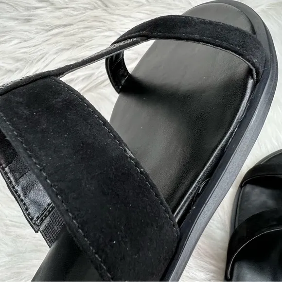 Naturalizer Farica Slide Sandals Embellished Black Size 6M