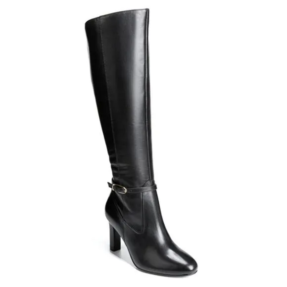 Naturalizer Henny Womens Boots US 9.5M EU 39.5 Black Leather NWOB