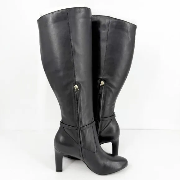 Naturalizer Henny Womens Boots US 9.5M EU 39.5 Black Leather NWOB