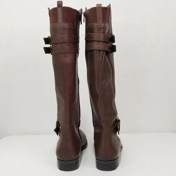 Naturalizer Jessie Knee High Real Leather Boot Women's Size 9.5 READ DES…