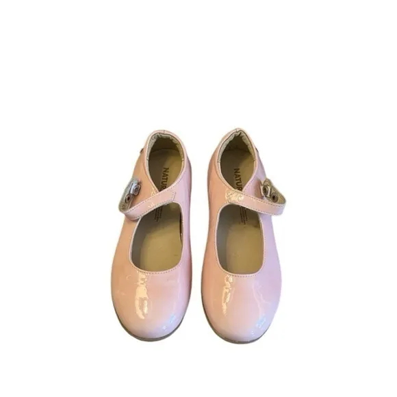 Naturino‎ Ovindoli Pink Patent Mary Jane Shoes Size 1.5