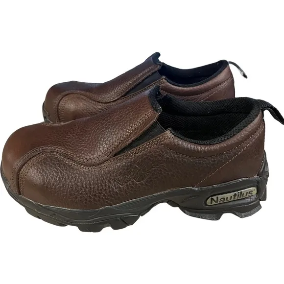 Nautilus Safety Footwear Slip-On ESD N1621 Women's Steel Toe Work Shoes