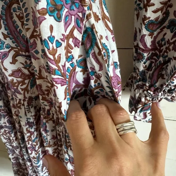 Neve &amp; Noor Tilly Dress in Autumn Paisley