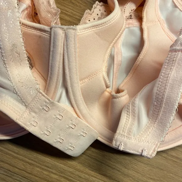 NEW 38O Elomi Nursing Bra Pink Lace Molly Underwire Detachable Cup Support