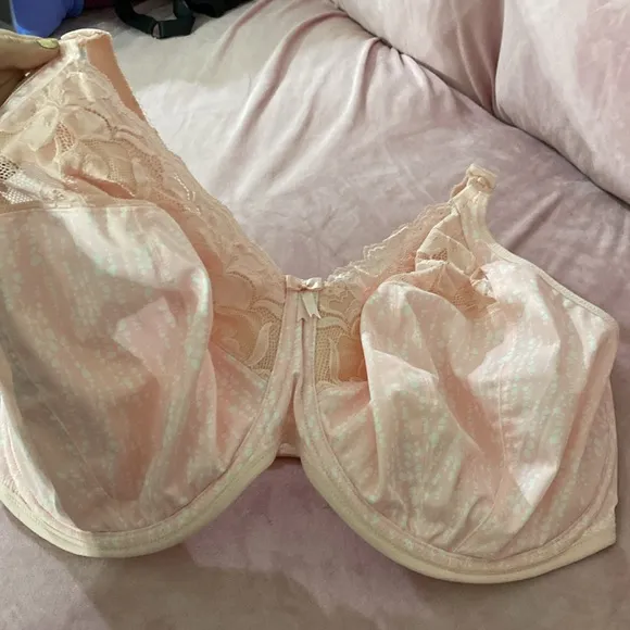 NEW 38O Elomi Nursing Bra Pink Lace Molly Underwire Detachable Cup Support